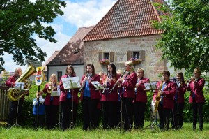 Orchester vor Amberger Tor